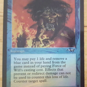 foil force of will mtg proxy